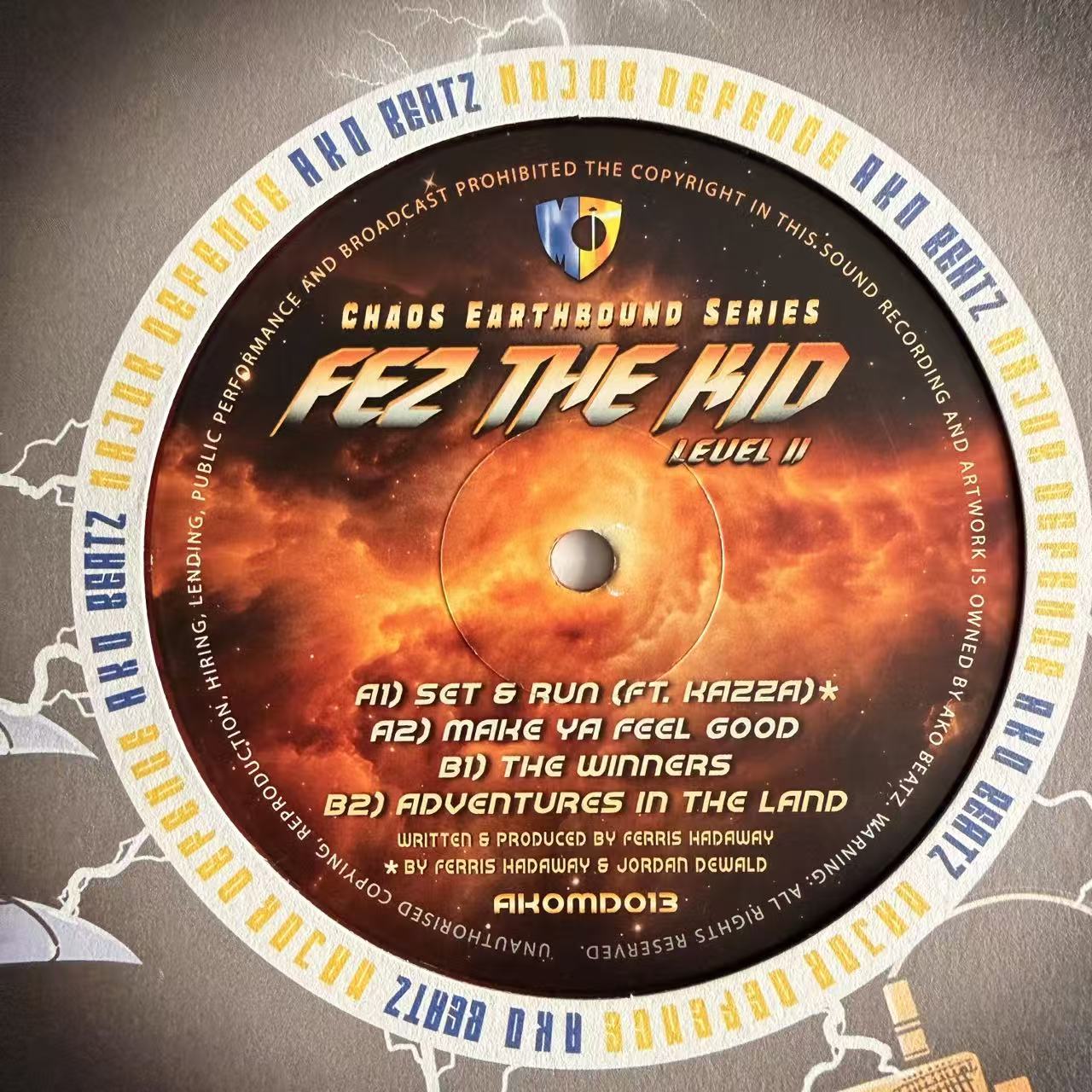 Defstar Records Fez The Kid - Set And Run EP - AKO Major Defence Records - AKOMD013 ...
