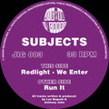 Subjects - Run It EP - Jigsaw Records - JIG003 - 12" Black Vinyl