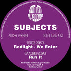 Subjects - Run It EP - Jigsaw Records - JIG003 - 12" Black Vinyl