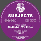 Subjects - Run It EP - Jigsaw Records - JIG003SE - 12" Purple & White Special Vinyl