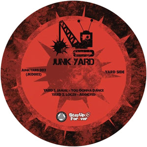 Chris Liberator, Sam DFL - Junk Yard Records - Trash Yard - JKD002 - 12" Vinyl - Acid Techno