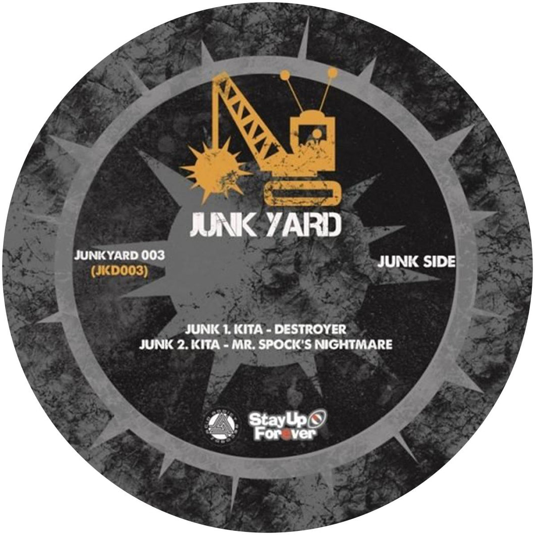 Kita, Chris Liberator - Junk Yard Records - Destroyer EP - JKD003 - 12