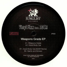 Load image into Gallery viewer, Vinyl Fixx feat. ADSR – Weapons Grade EP Vinyl Fixx - Junglist Records – JR002