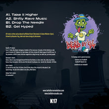 Load image into Gallery viewer, Dead By ‘94 - K Records - The Shitty Rave Music EP - K17 - 12&quot; Vinyl - Hardcore