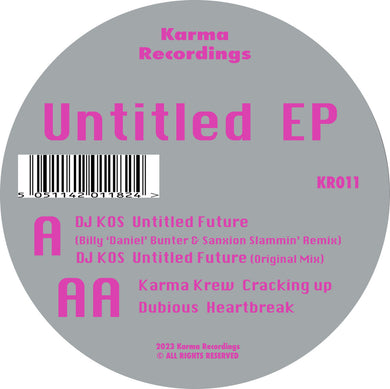 DJ KOS/KARMA KREW/DUBIOUS - Untitled EP - United Future In Billy Bunter Remix - Karma - 12