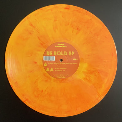 DJ Ande - Be Bold ep (Inc. Blame 'Shadow' Remix) - Karma Recs - Orange Marbled Vinyl - KR013