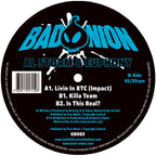 Al Storm & Euphony - Livin’ In XTC EP - Bad Onion Records - Turquoise Vinyl - 12" vinyl - KBO03
