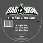 Al Storm & Euphony - Bad Onion - Right Now - KBO05 - 12" Vinyl - Breakbeat Hardcore