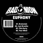 Euphony - Bad Onion - Brainstyle EP - KBO06 - 12" Vinyl - Breakbeat Hardcore