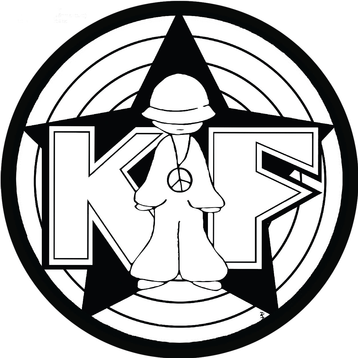 DJ Luna C - The Luna-C Project - Kniteforce Records - KF001SE - Old Skool - 12" Black Vinyl, Chrome Sleeve Version