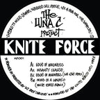 DJ Luna C - The Luna-C Project - Kniteforce Records - KF001SE - Old Skool - 12" Black Vinyl, Chrome Sleeve Version