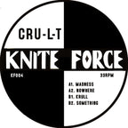Cru-l-t - Krull EP - Kniteforce Records - KF004 - 12" Black Vinyl - Old Skool