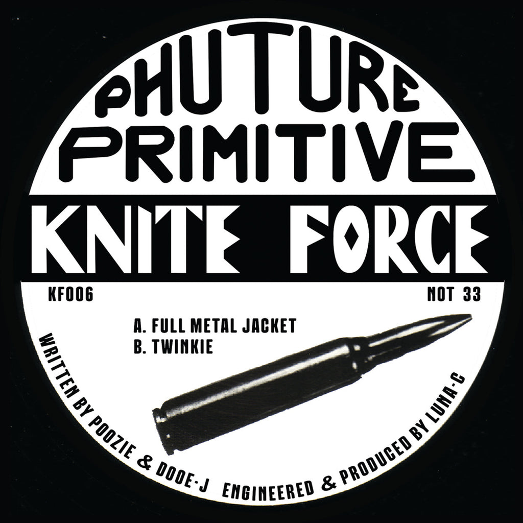 Future Primitive - Full Metal Jacket - Kniteforce Records - KF006 - Old Skool - 12" Black Vinyl