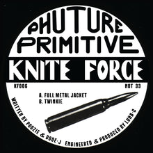 Load image into Gallery viewer, Future Primitive - Full Metal Jacket - Kniteforce Records - KF006 - Old Skool - 12" Black Vinyl