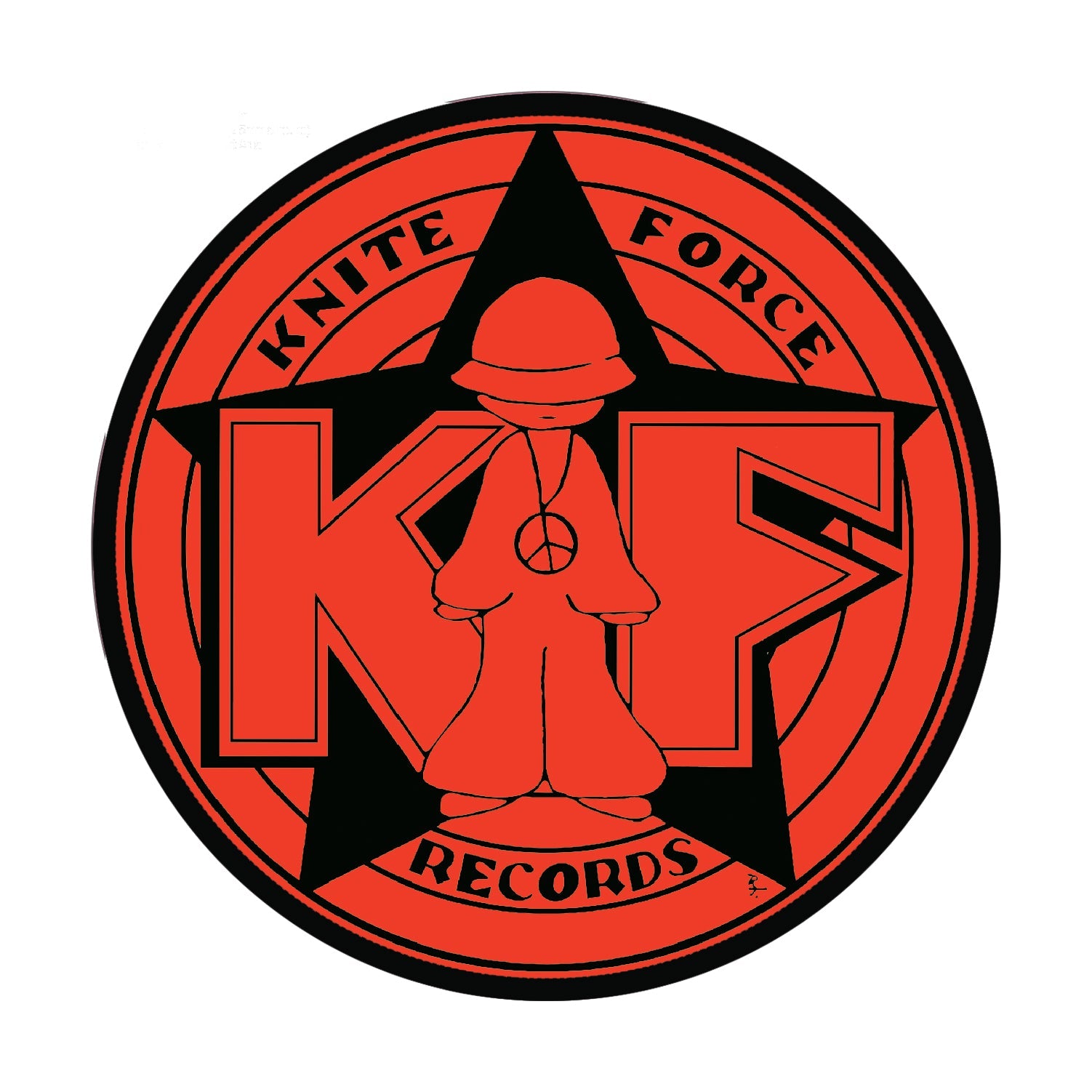 Future Primitive - DJ Vibes & Wishdokta Remixes - Kniteforce Records - KF18R - Old Skool - 12" Black Vinyl