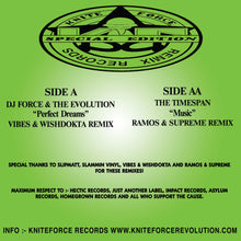 Load image into Gallery viewer, DJ Force, The Evolution, The Timespan - Remix Records &amp; Kniteforce Present 'The Remixes' Part 2 - Kniteforce Records - KF028SE - Old Skool / Rave - 12" Black Vinyl