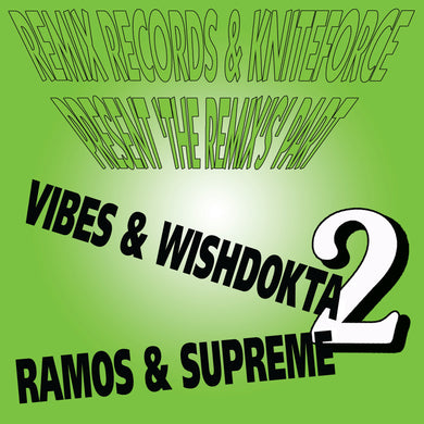 DJ Force, The Evolution, The Timespan - Remix Records & Kniteforce Present 'The Remixes' Part 2 - Kniteforce Records - KF028SE - Old Skool / Rave - 12