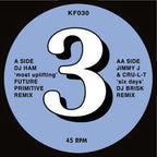 DJ Ham, Jimmy J, Cru-l-t - Remix Records & Kniteforce Present 'The Remixes' Part 3 - Kniteforce Records - KF030SE - Old Skool / Rave - 12" Black Vinyl