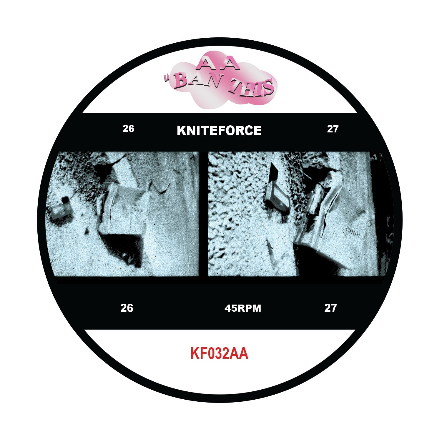 Future Primitive - Feel It / Ban This - Kniteforce Records -  KF032SE - Old Skool - 12" Black Vinyl