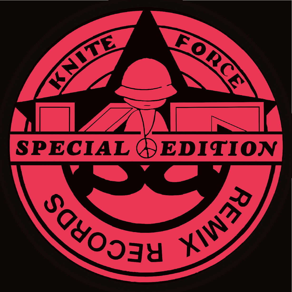 DJ Brisk, Future Primitive - Remix Records & Kniteforce Present 'The Remixes' Part 4 - Kniteforce Records - KF041SE - Old Skool / Rave - 12" Black Vinyl