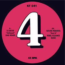 Load image into Gallery viewer, DJ Brisk, Future Primitive - Remix Records &amp; Kniteforce Present &#39;The Remixes&#39; Part 4 - Kniteforce Records - KF041SE - Old Skool / Rave - 12&quot; Black Vinyl