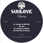 Sublove - Legacy EP Vol. 2 (Blue Marble Vinyl Version) - Kniteforce Records -  KF105ABSE - Old Skool - 12" Vinyl