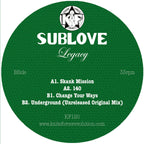 Sublove - Legacy EP Vol. 3 EP (Green Vinyl Splatter Version) - Kniteforce Records - KF120ABSE - Old Skool - 12" Vinyl