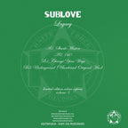 Sublove - Legacy EP Vol. 3 EP (Green Vinyl Splatter Version) - Kniteforce Records - KF120ABSE - Old Skool - 12" Vinyl