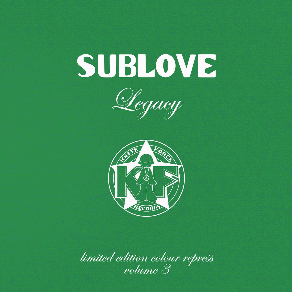 Sublove - Legacy EP Vol. 3 EP (Green Vinyl Splatter Version) - Kniteforce Records - KF120ABSE - Old Skool - 12" Vinyl