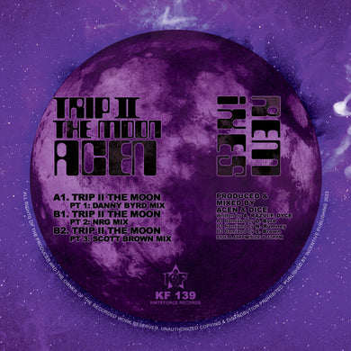 The Trip To The Moon 2092 - Danny Byrd/ NRG/ Scott Brown remixes - Acen - Kniteforce - 12