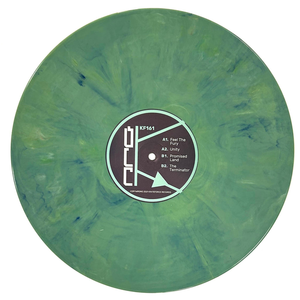 NRG - Feel the Fury/Unity/Promised Land/The Terminator -  Kniteforce -  KF161SE - 12" Coloured Vinyl