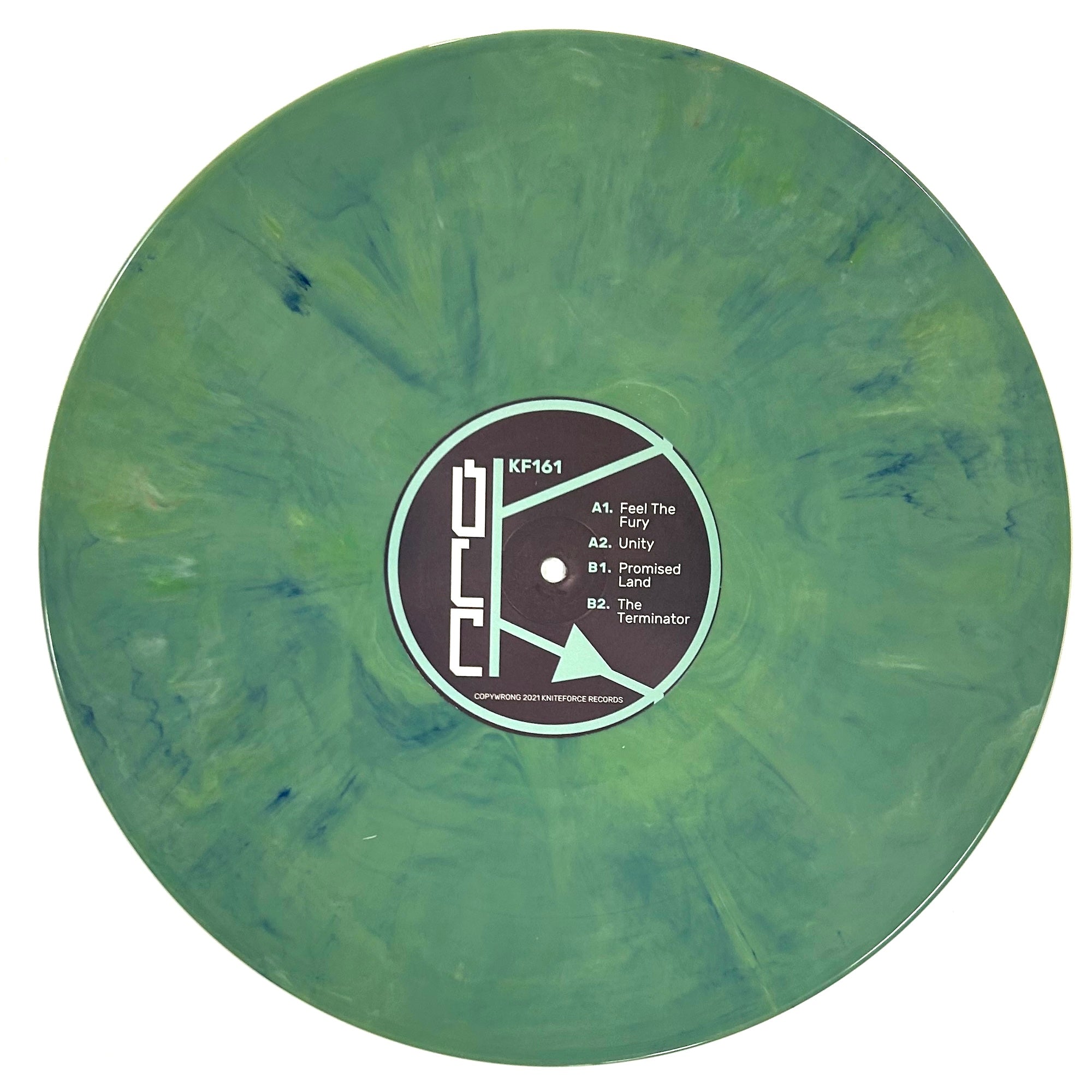 NRG - Feel the Fury/Unity/Promised Land/The Terminator -  Kniteforce -  KF161SE - 12" Coloured Vinyl