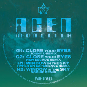 Acen - REMIXES EP - JONNY L / NOOKIE / HYPER-ON-EXPERIENCE - 12"  Vinyl - DISC 4 ONLY  Kniteforce - KF170-GH
