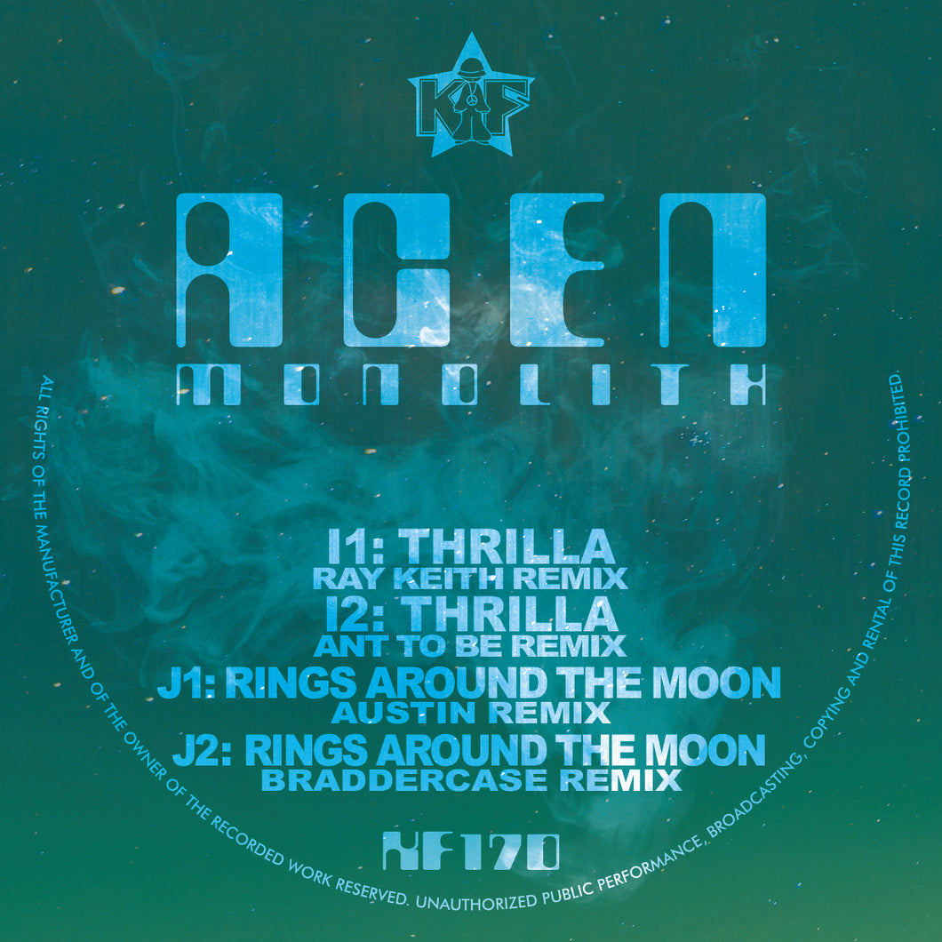 Acen - Thrilla/Rings Around The Moon Remixes EP  - RAY KEITH / AUSTIN - 12