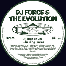 Load image into Gallery viewer, DJ Force &amp; The Evolution - High On Life EP (Dark Green Marble) - Kniteforce Records - KF189SE - 12&quot; Vinyl - Old Skool