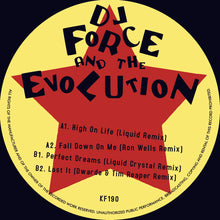 Load image into Gallery viewer, DJ Force &amp; The Evolution - Remixes EP (Purple Marble) - Kniteforce Records - KF190SE - 12&quot; Vinyl - Old Skool