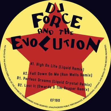 DJ Force & The Evolution - Remixes EP (Purple Marble) - Kniteforce Records - KF190SE - 12