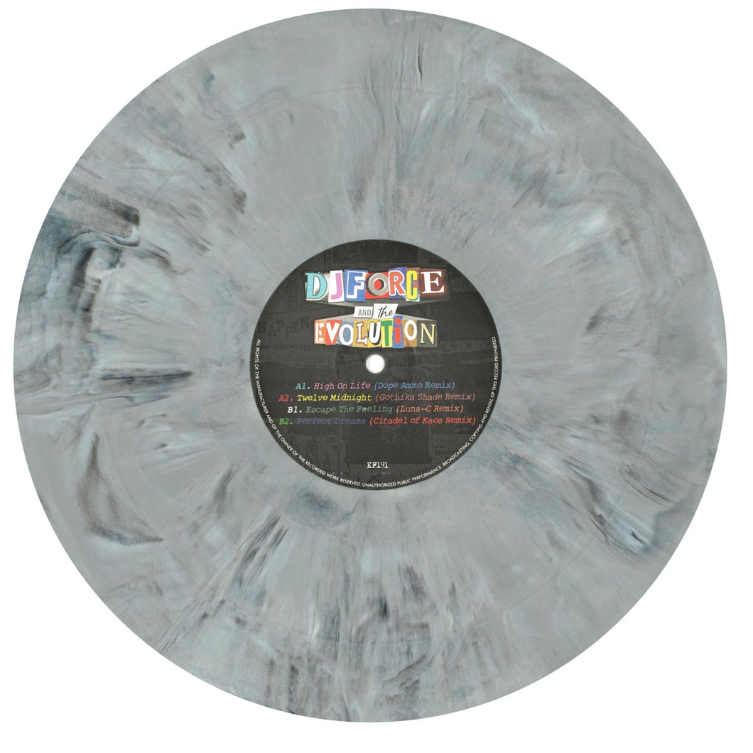 DJ Force & The Evolution - Bonus Box Set Remixes EP - Dope Ammo/Luna-C etc  - Kniteforce - 12