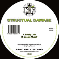 Structural Damage - Really Livin EP - Kniteforce - KF199 - 12