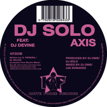 Load image into Gallery viewer, Dj Solo - Darkage EP - Darkage/Axis Kniteforce - KF203 - 10&quot; Vinyl - Purple Vinyl Special Edition