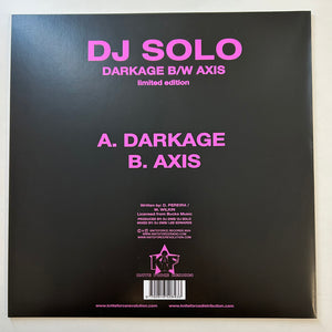 Dj Solo - Darkage EP - Darkage/Axis Kniteforce - KF203 - 10" Vinyl - Purple Vinyl Special Edition