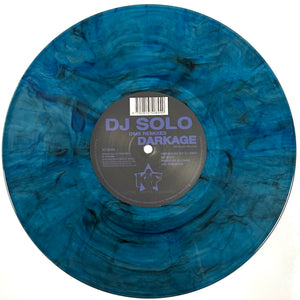 Dj Solo - Darkage/Axis  (Original DMS Remixes) - Kniteforce - KF204SE - 10" Blue Smoked Vinyl