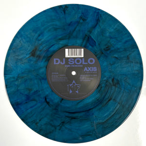 Dj Solo - Darkage/Axis  (Original DMS Remixes) - Kniteforce - KF204SE - 10" Blue Smoked Vinyl