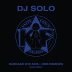 Dj Solo - Darkage/Axis  (Original DMS Remixes) - Kniteforce - KF204SE - 10" Blue Smoked Vinyl