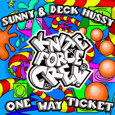 Sunny & Deck Hussy - One Way Ticket LP - Kniteforce 3 x12