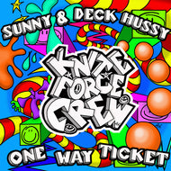 Sunny & Deck Hussy - One Way Ticket LP - Kniteforce 3 x12