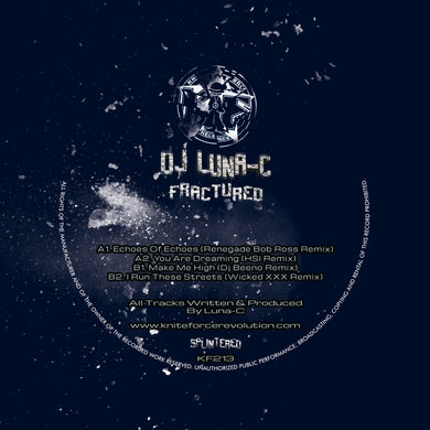 DJ Luna-C - Kniteforce Records - Fractured EP 4 -  Echos Of Echos  - KF213 - 12