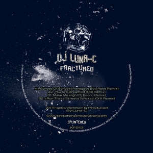 DJ Luna-C - Kniteforce Records - Fractured EP 4 -  Echos Of Echos  - KF213 - 12" Vinyl