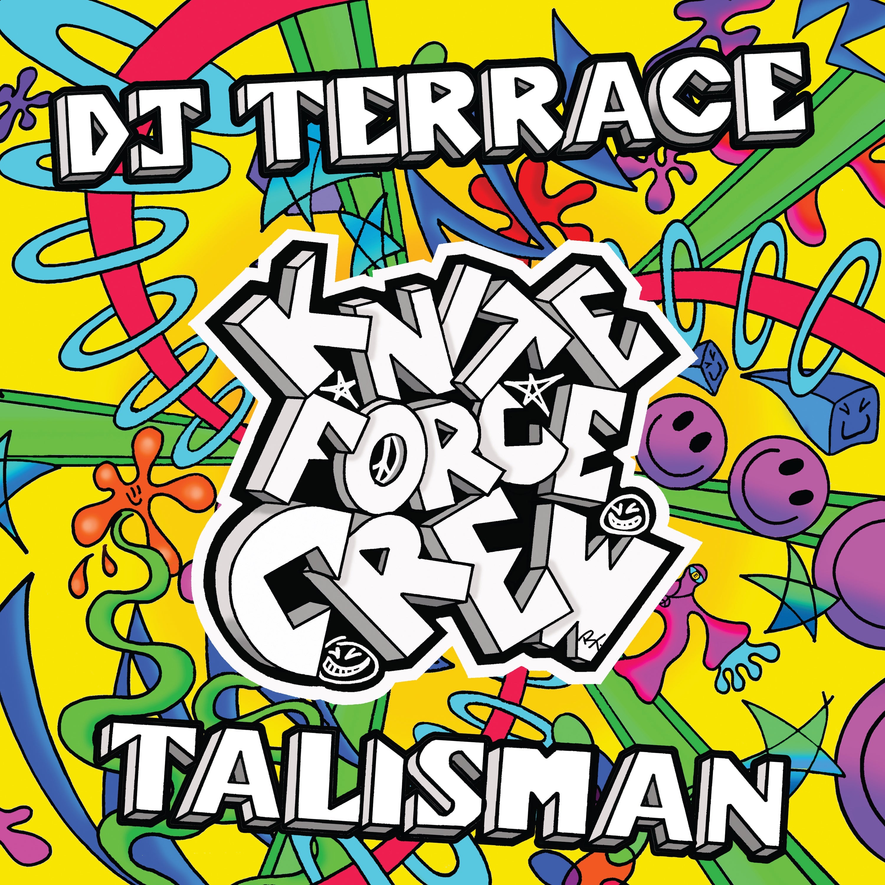 DJ Terrace - Talisman - Kniteforce Records - KF223 - Old Skool - 3x12" Multi Colour Vinyl