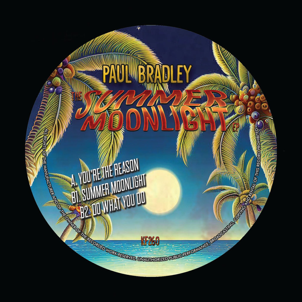 Paul Bradley - Summer Moonlight EP - Kniteforce - 12" Vinyl - KF260